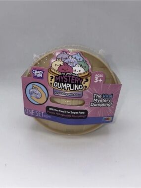 💜The Original Mystery Dumpling Purple Holographic Edition Squishy Toy NEW Rare